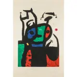 Le matador - 1969 by Joan Miró, Eau-forte et aquatinte en couleurs et, sold Jun 2017