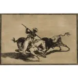 LA TAUROMACHIE : Planches 5, 17, 32, E. by Francisco Goya, Eau-forte, aquatinte., sold Jun 2017