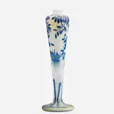 Tall Cameo Glass Vase by DeVez, sold Sep 2017