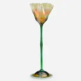 Favrile Glass Floriform Vase by Tiffany Studios, sold Sep 2017