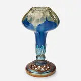Rare Favrile Glass Lamp Base by Tiffany Studios, sold Sep 2017