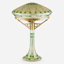 Judgenstil Lamp by Ludwig Sütterlin, sold Sep 2017