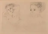 Deux Antillaise by Raoul Dufy, c. 1930, Etching, offered Jun 2021