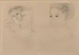 Deux Antillaise by Raoul Dufy, c. 1930, Etching, offered Mar 2021