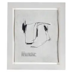 Untitled (Figure 301-Mommy)'Young Children and Their Drawings' Joseph H. Dileo 2002 RB 2940Carbon by Robert Beck, charcoal and graphite on paper14 1/2in. x 12in.Framed: 18 1/2in. x 16inProvenanc, offered Nov 2023