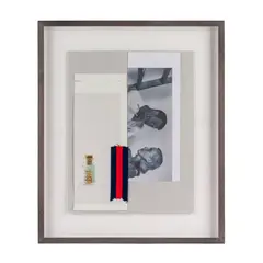 Untitled by Buck Ellison, Mixed Media Collage10 3/4in. x 8 1/2in.Framed: 15in. x 13in, offered Nov 2023