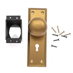 Eyehole, 2005 Brass, copper plastic by Jamie Isenstein, acrylic, glass 8 1/2in. x 2 1/2in. x 3in Provenance: Andrew Kreps Gallery, New Y, offered Nov 2023