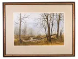 Marshland by Bill Ely, Watercolor, offered May 2022
