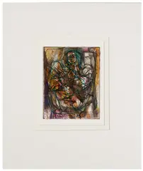 Untitled by Jack, Watercolor and ink on paper, offered May 2022