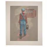 Untitled by Eleanor Platt, Pastel on paper, offered Feb 2022