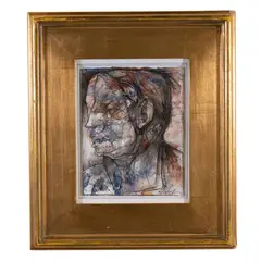 Ideation Series: 110 Warrior by Jack, Gouache, ink wash and mixed media on paper, offered Feb 2022