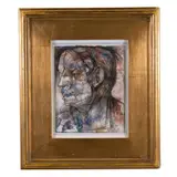 Ideation Series: 110 Warrior by Jack, Gouache, ink wash and mixed media on paper, offered Feb 2022