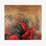 Untitled by Christiane Pape, Acrylic and metallic paint on canvas, offered Feb 2022