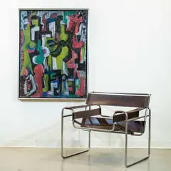 Circa by Max Schnitzler, 1945, Oil on canvas with impasto, offered Oct 2021