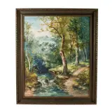 Western Landscape.' by George O. Beardsley, Pastel on paper, offered Oct 2021