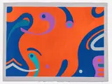 Screen print by Kyohei Inukai, 1980, Pencil, offered Oct 2021