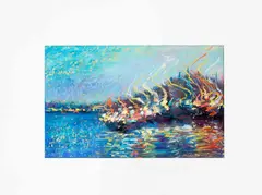 Untitled by Sandra Rubel, Pastel on paper, offered Oct 2021