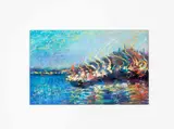Untitled by Sandra Rubel, Pastel on paper, offered Oct 2021