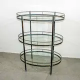 Untitled by Maxwell Phillips Co., bronze server, offered Oct 2021