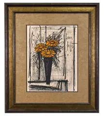 Untitled by Bernard Buffet, Lithograph, offered Oct 2021