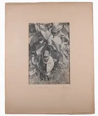 On the War Path (Garden Sculpture, Provincetown) by Jose Alemany, Gelatin silver print, offered Oct 2021