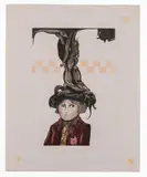 Lagartos by Leticia Tarrago, lithograph, offered Oct 2021