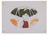 Ave Zancuda by Leticia Tarrago, Etching with screen print, offered Oct 2021