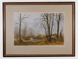 Marshland by Bill Ely, Watercolor, offered Oct 2021