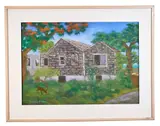 Rural Scene by Janet Cook Rutnick, Pastel on paper, offered Oct 2021