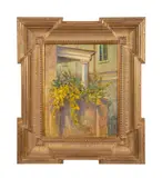 The Townhouse - c. 2003 by John Carroll Doyle, oil on board, sold Oct 2024