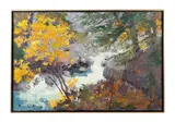 Rush - c. 1995 by David A. Williams, oil on canvas, sold Oct 2024