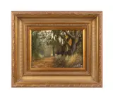 Plantation Road by C. Ford Riley, oil on canvas, sold Oct 2024