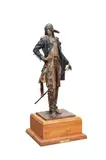 Long Soldier by Dave McGary, 1988, bronze, sold Oct 2024