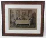 Darby and Joan by Frederic B. Weatherly, lithograph, sold Apr 2023