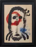 Untitled by Joan Miró, 1961, lithograph on paper, sold Feb 2022