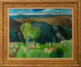 Delphas by Guy Bardone, oil on canvas painting, sold Apr 2022