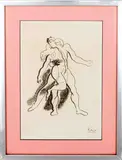 Untitled by Pablo Picasso, lithograph, sold Apr 2022