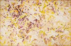 untitled by Bonnie Ford Woit, 1976, oil on canvas, sold Apr 2022