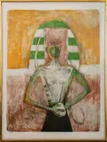 Untitled by Rufino Tamayo, lithograph, sold Jul 2022