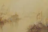St Maria, Venice by Frank Wasley, watercolour, sold Jul 2024