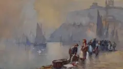 Untitled by Frank Rousse, watercolour and gouache, sold Jun 2024