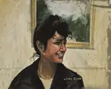 Untitled by John Cooke, oil, sold Jun 2024