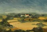 Untitled by John Cooke, oil on canvas, sold Jun 2024