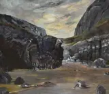 Evening Light, Mewslade by Jennifer Wheten, pastel, sold Jun 2024