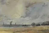 Untitled by Steve Slimm, watercolour, sold Jun 2024