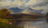 Untitled by William Lakin Turner, oil, sold May 2024