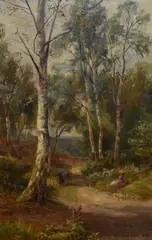 Untitled by William Lakin Turner, 1895, oil on canvas, sold May 2024