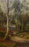 Untitled by William Lakin Turner, 1895, oil on canvas, sold May 2024