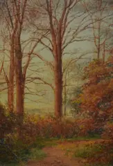 Untitled by Robert Rampling, oil, sold May 2024