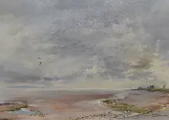 Untitled by Fred McJannet, oil on canvas, sold May 2024